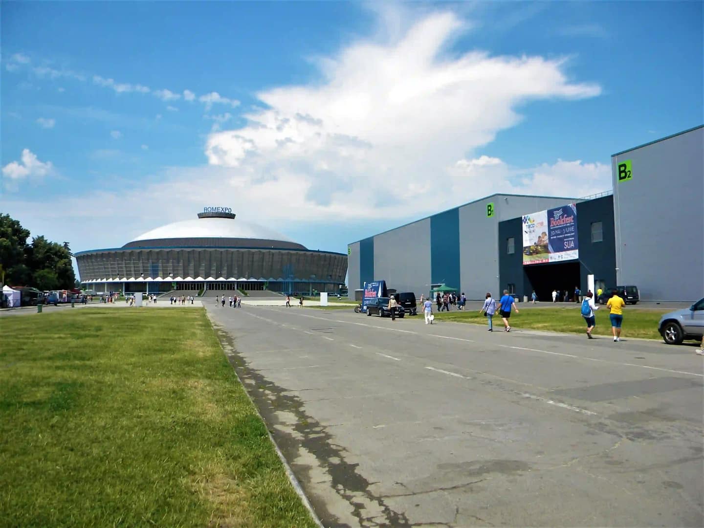 ROMEXPO Exhibition Center in Bucharest, Romania
