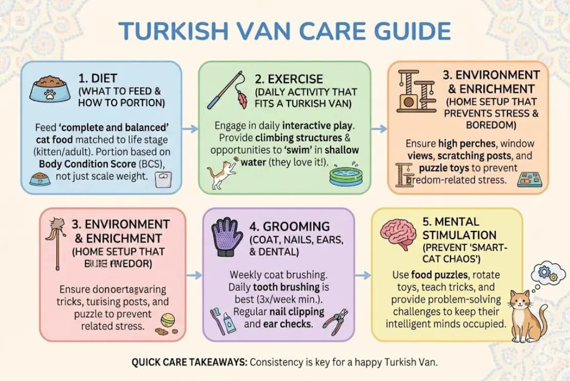 Turkish Van care guide