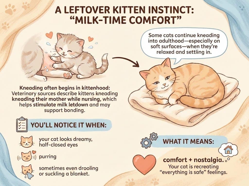 cat milk-time comfort