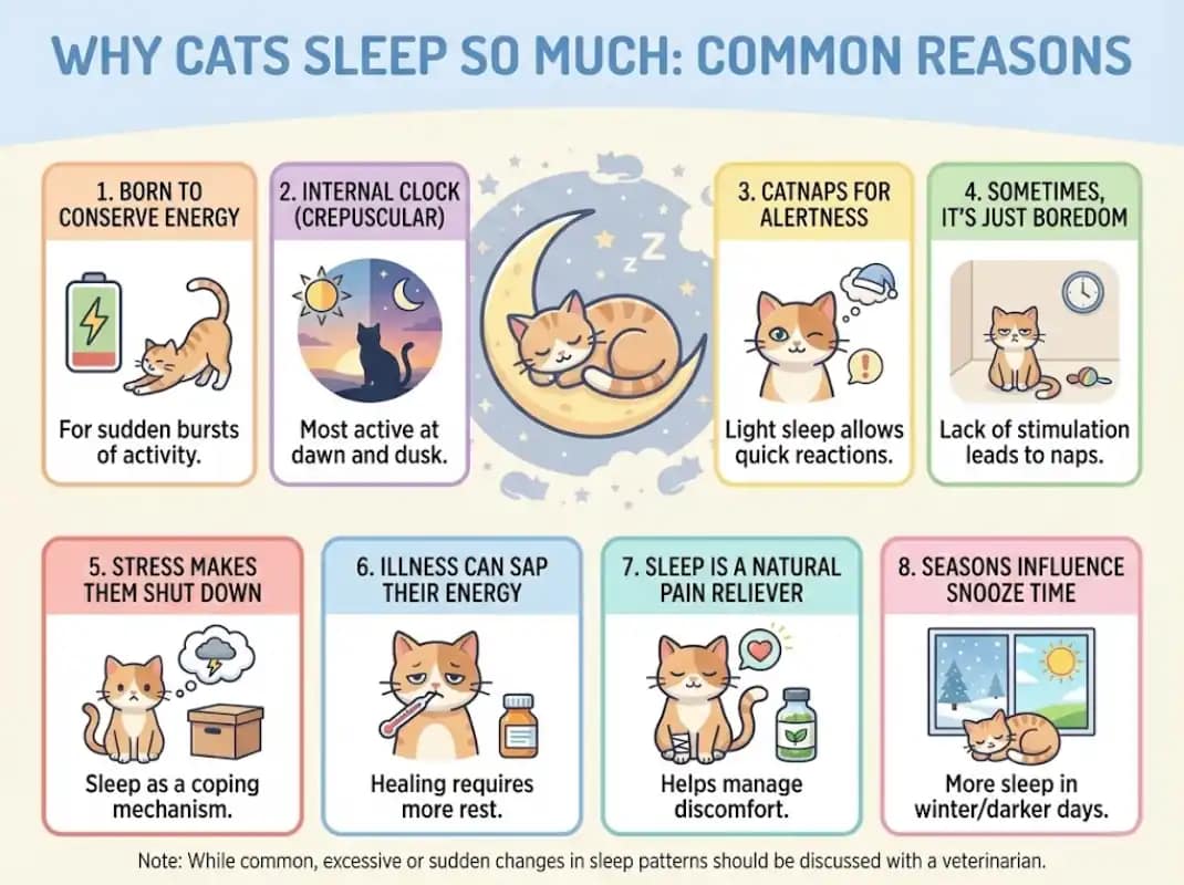 Why Cats Sleep So Much