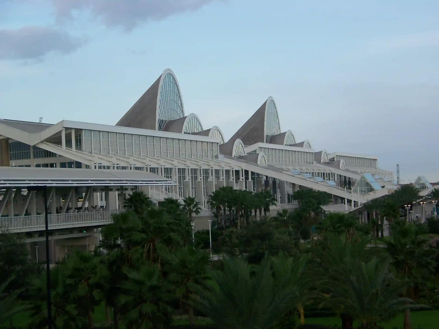 Orange County Convention Center exterior in Orlando, Florida