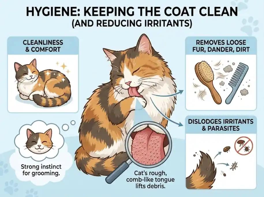 Keeping the Coat Clean